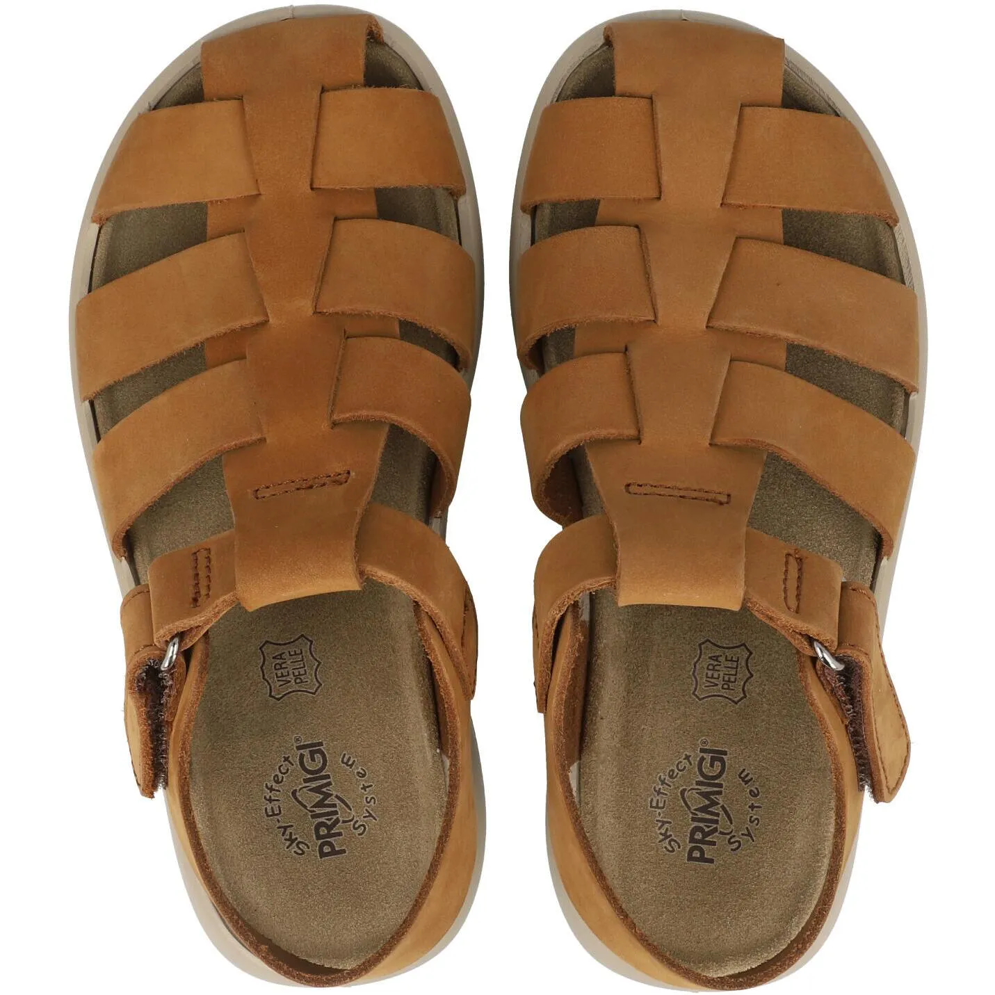 Primigi PPM Brown Fisherman Sandal for Kids