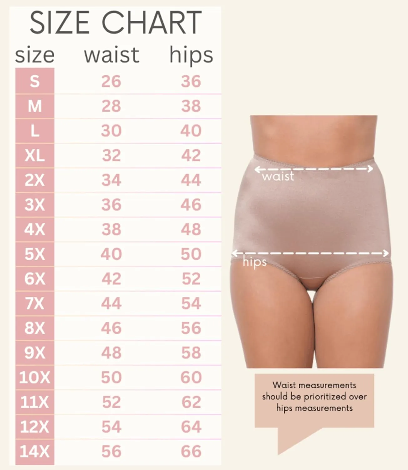 Rago 511 Light Shaping Brief | Size Sm - 14XL | Made in USA | High-Rise, Tummy Control, No Show Seams, Cotton Crotch