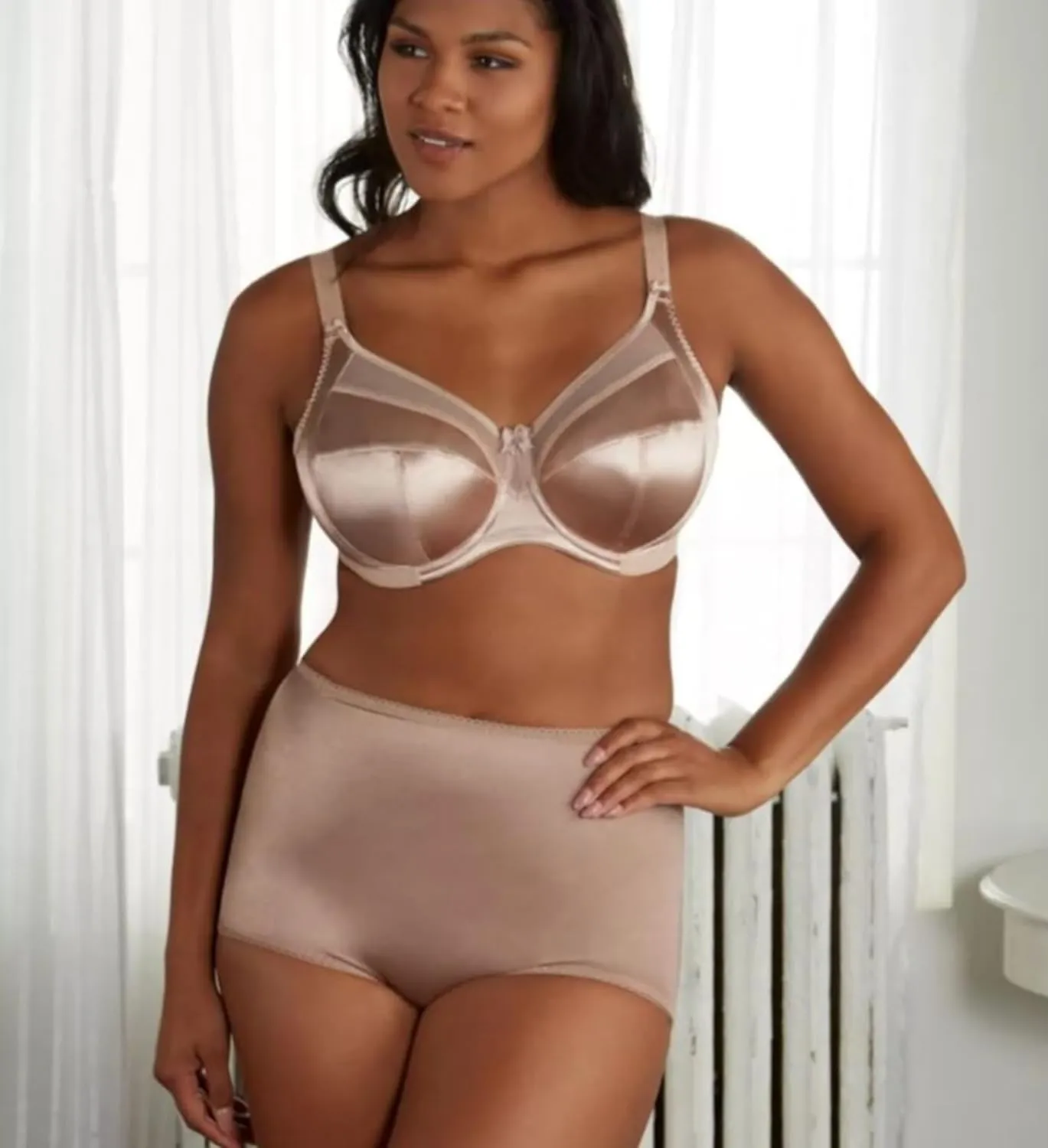 Rago 511 Light Shaping Brief | Size Sm - 14XL | Made in USA | High-Rise, Tummy Control, No Show Seams, Cotton Crotch