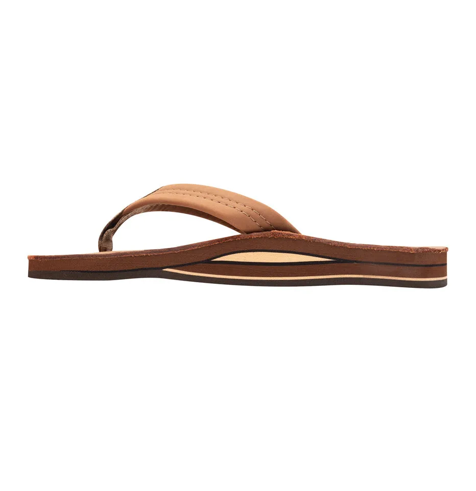 Rainbow Sandals Men's Double Layer Sandal - Red Wood 302ALTS0RDWD