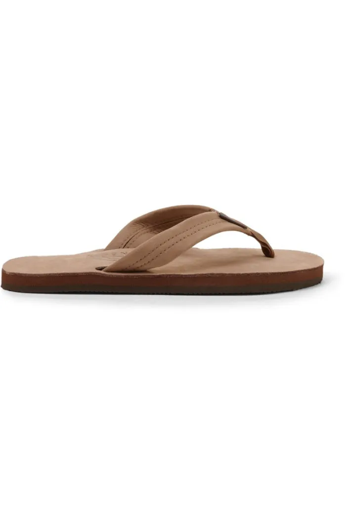 Rainbow Women's Single Layer Premier Leather with Arch Support and a Narrow Strap