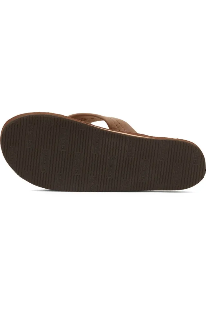 Rainbow Women's Single Layer Premier Leather with Arch Support and a Narrow Strap