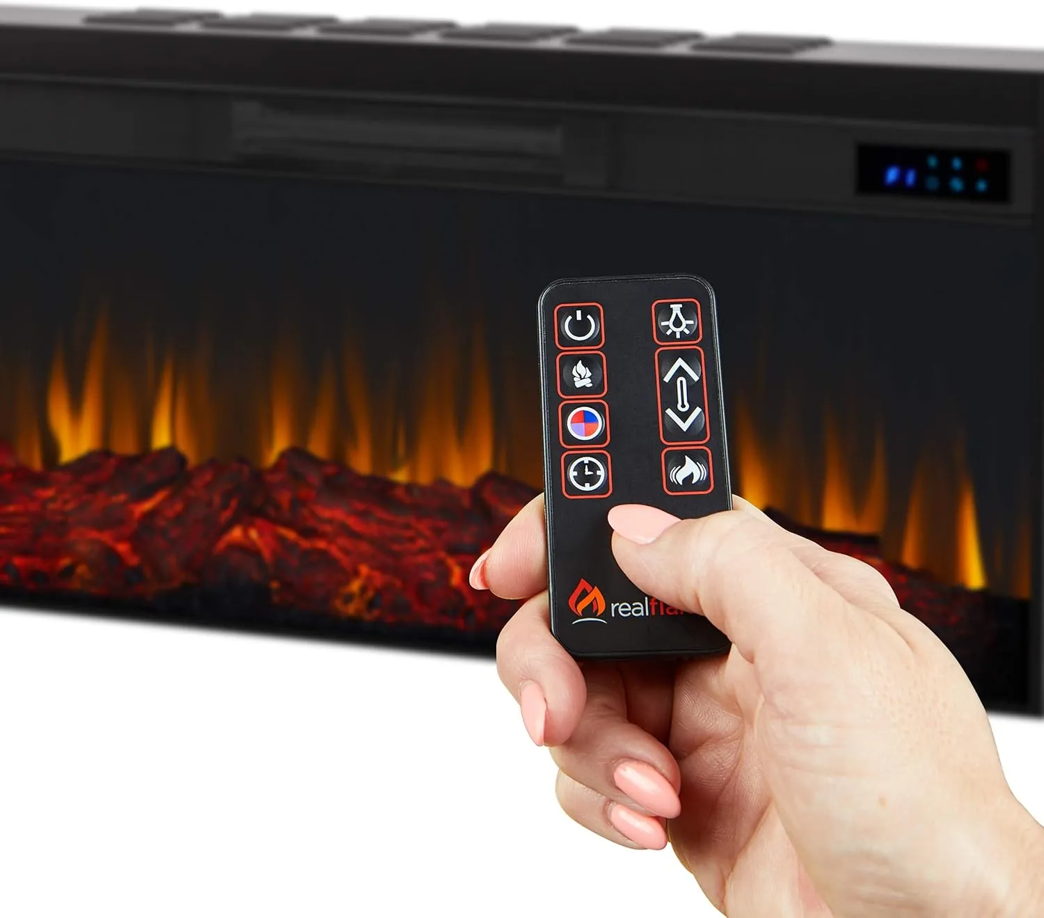 Real Flame Landscape Electric Firebox