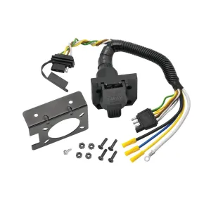 Reese 85343 Trailer Wiring Connector, 4 Flat To 7-Way Blade Rr 4 Flat