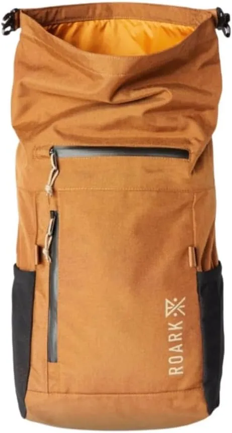 Roark Passenger 27L 2.0 Backpack, Travel Day Pack with Laptop Storage, Toffee