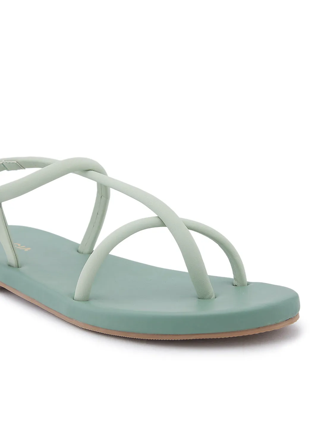 Rocia By Regal Green Women Smart Casual Flats