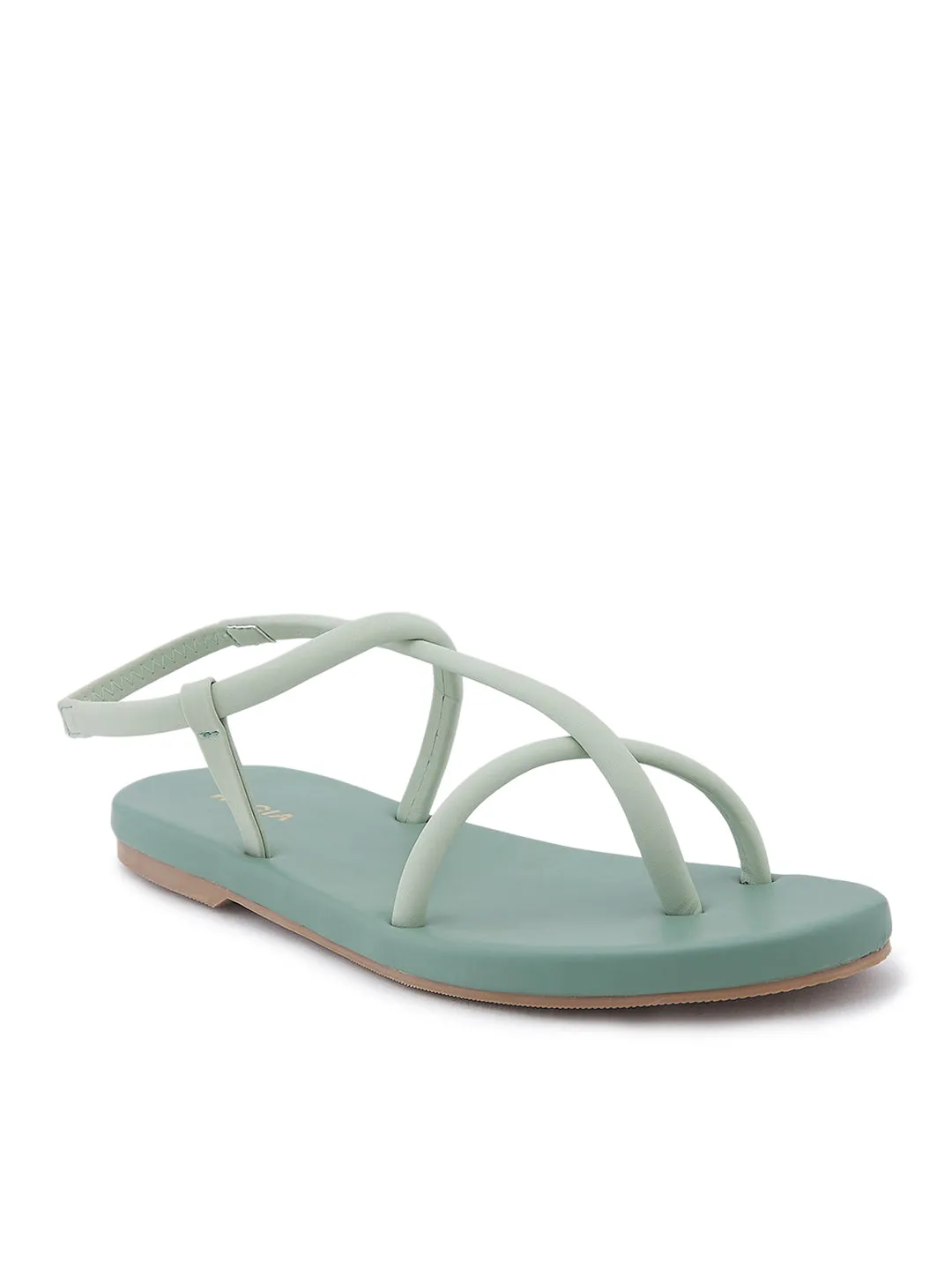 Rocia By Regal Green Women Smart Casual Flats