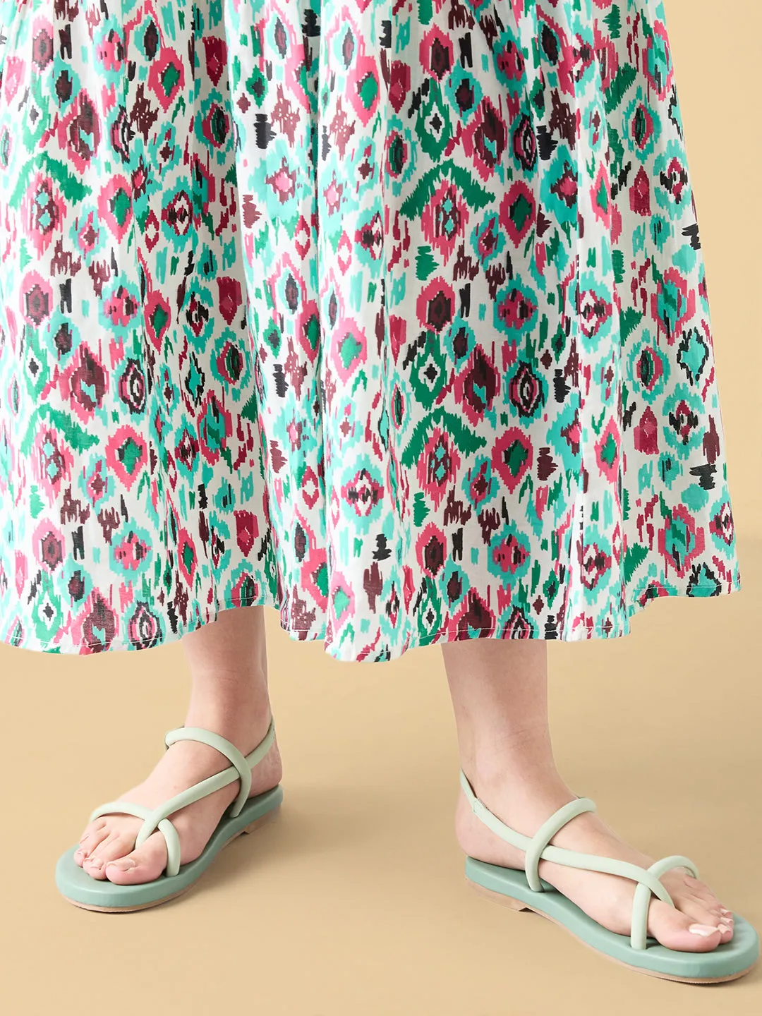 Rocia By Regal Green Women Smart Casual Flats
