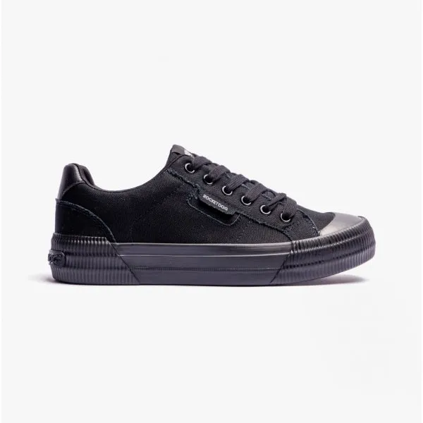 Rocket Dog CHEERY 12A CANVAS Womens Trainers Black