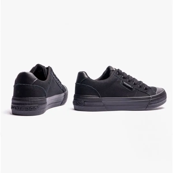 Rocket Dog CHEERY 12A CANVAS Womens Trainers Black