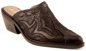 Roper Ladies Faux Leather Underlay Mule