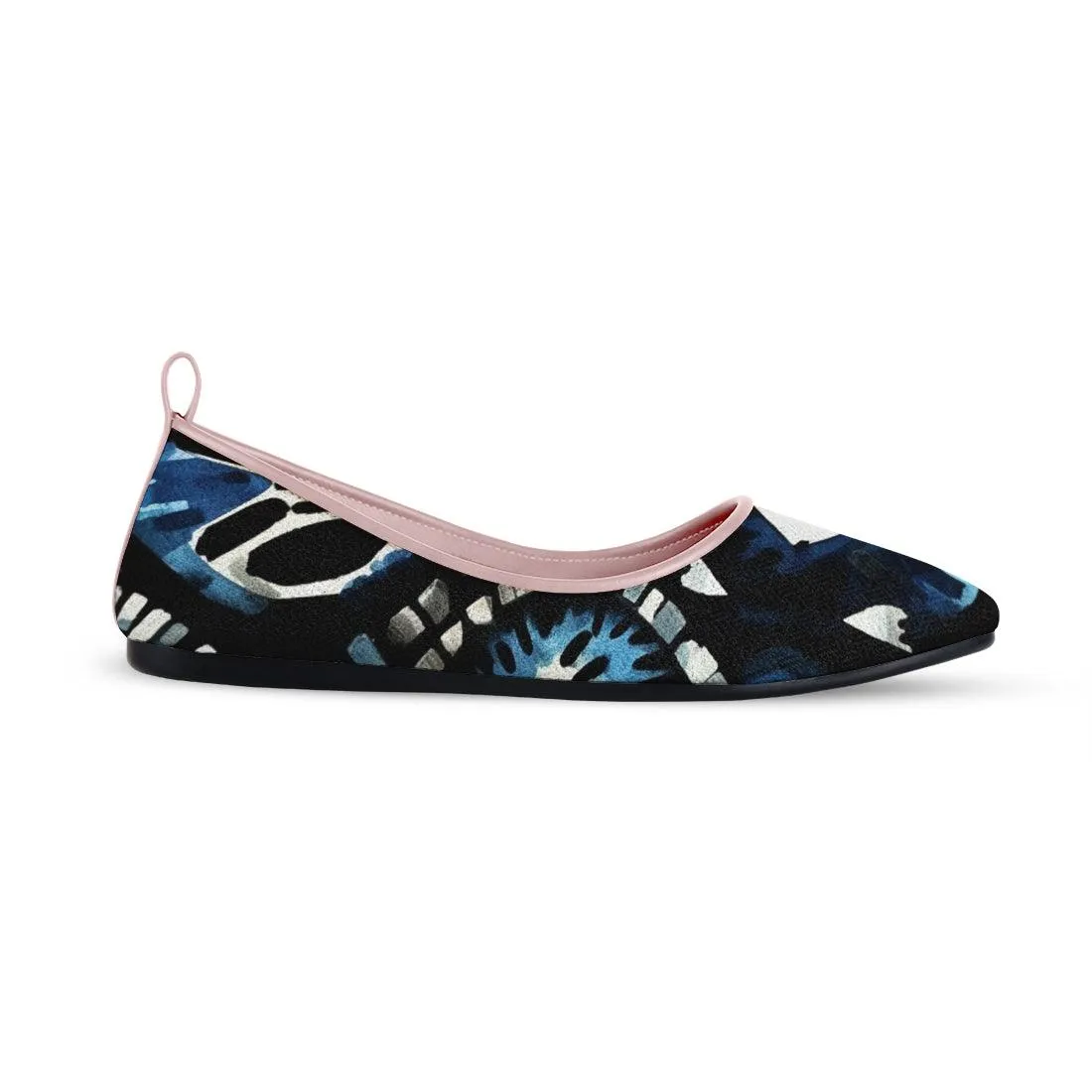 Rose Round Toe Shoe Plush