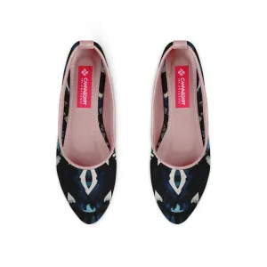 Rose Round Toe Shoe Plush