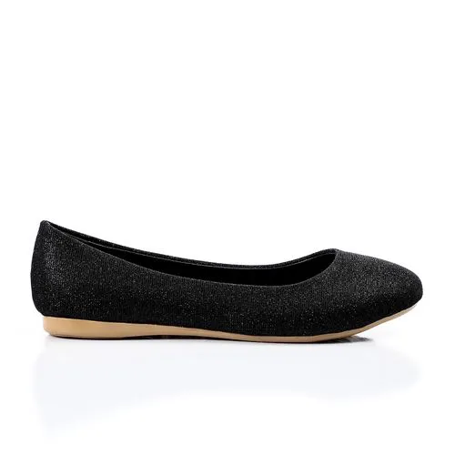 Round Toe Flat Ballerina