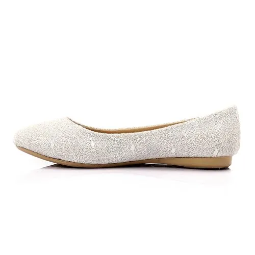 Round Toe Flat Ballerina