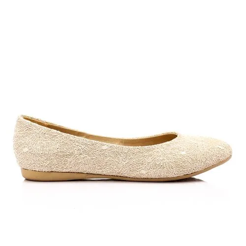 Round Toe Flat Ballerina
