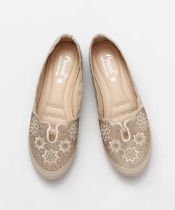 Round Toe Flat Bohemian Shoes