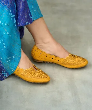 Round Toe Flat Bohemian Shoes