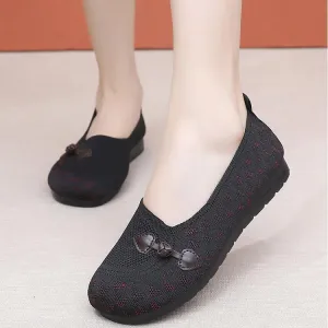 Round Toe Slip-on Casual Shoes