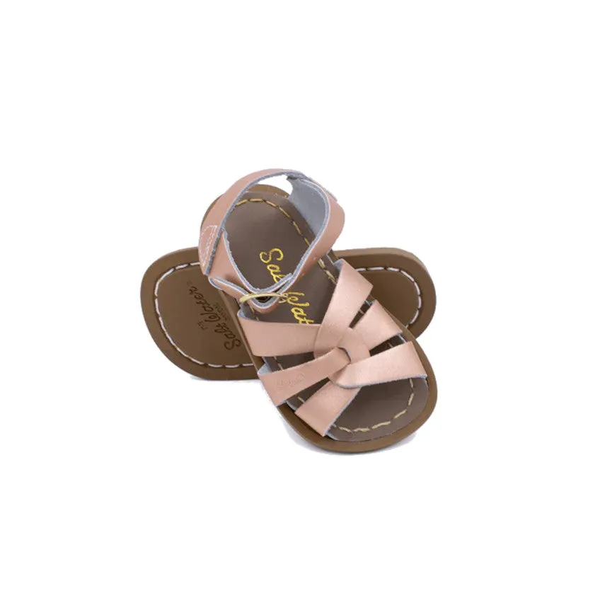 SALTWATER SANDALS ROSE GOLD