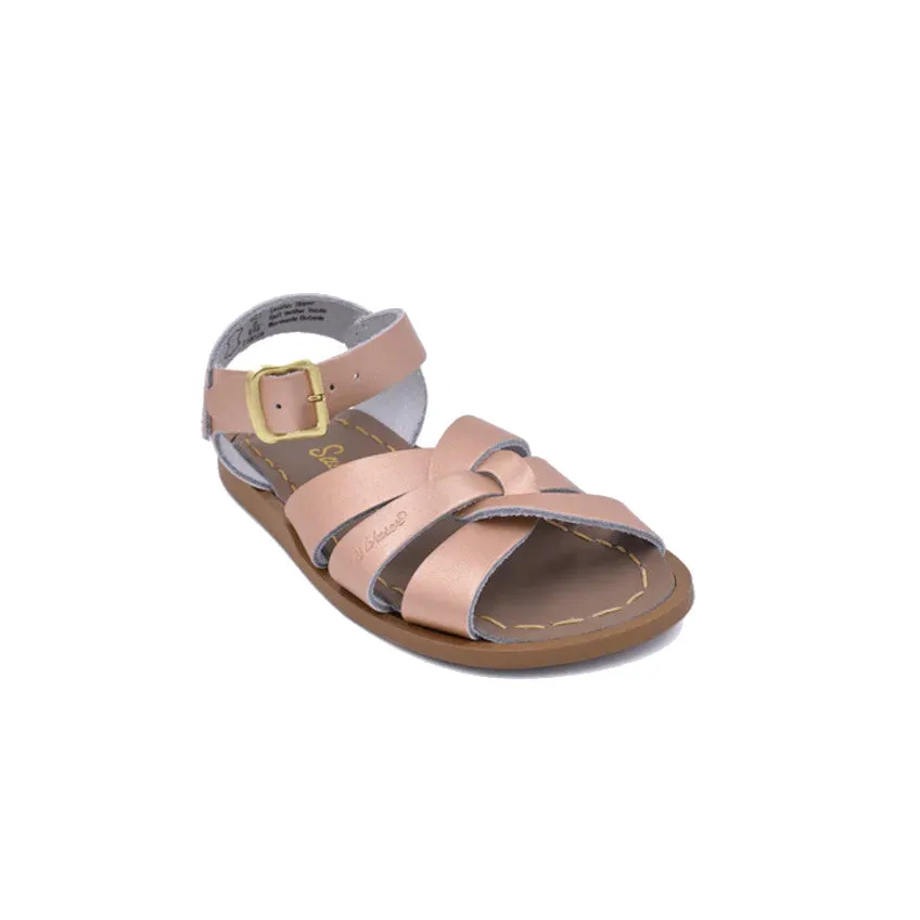 SALTWATER SANDALS ROSE GOLD