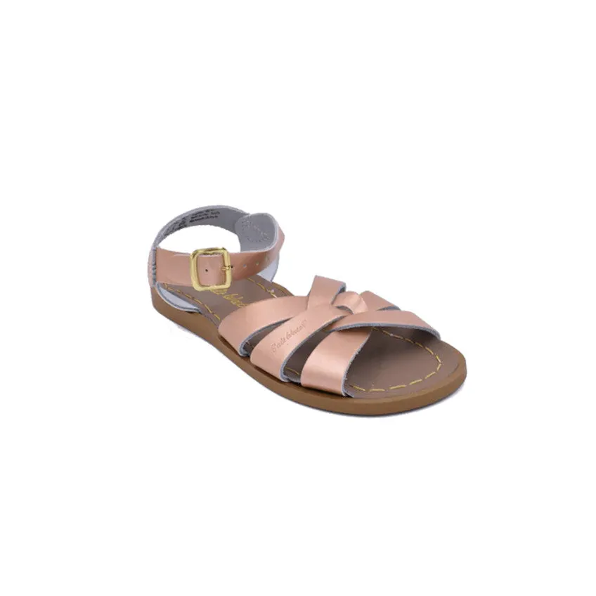 SALTWATER SANDALS ROSE GOLD