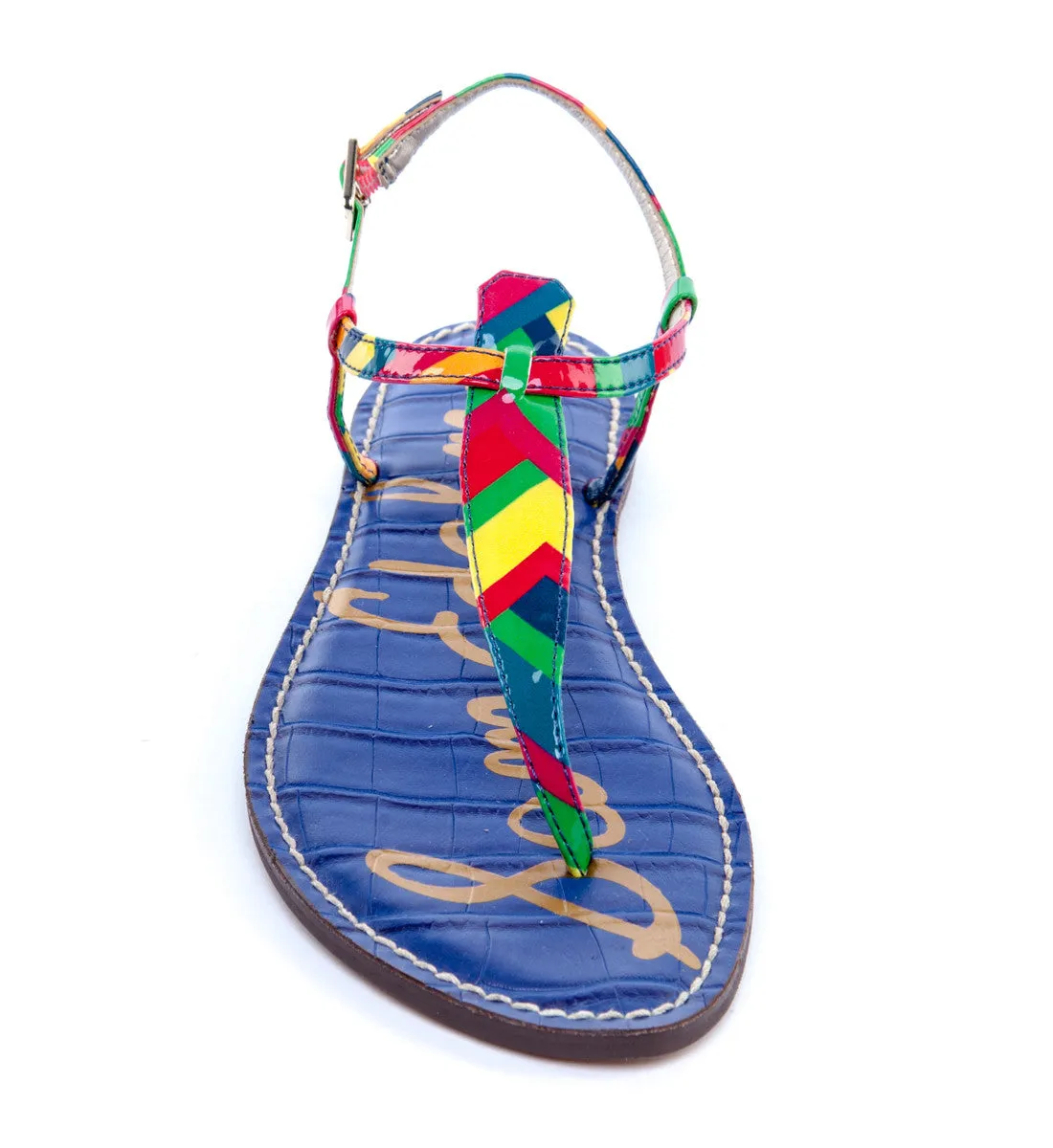 Sandalia Plana Multicolor
