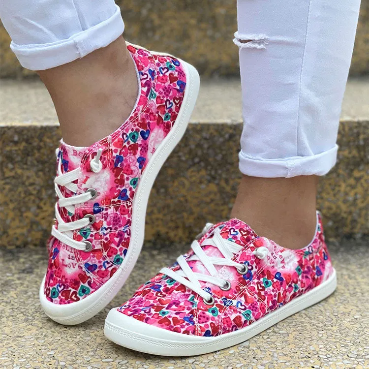 Shoes Women Loafers Lace-Up Site-wide sale Toe Christmas Round Santa Flat Fashion Casual Discounted shipping