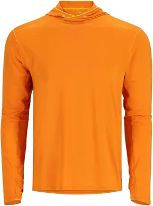 Simms SolarFlex UPF 50  Shirt - Premium Sun Protection Hoodie for Men, Lightweight, Quick-Dry, Breathable Outdoor Apparel for Men (Sun Glow, X-Large)