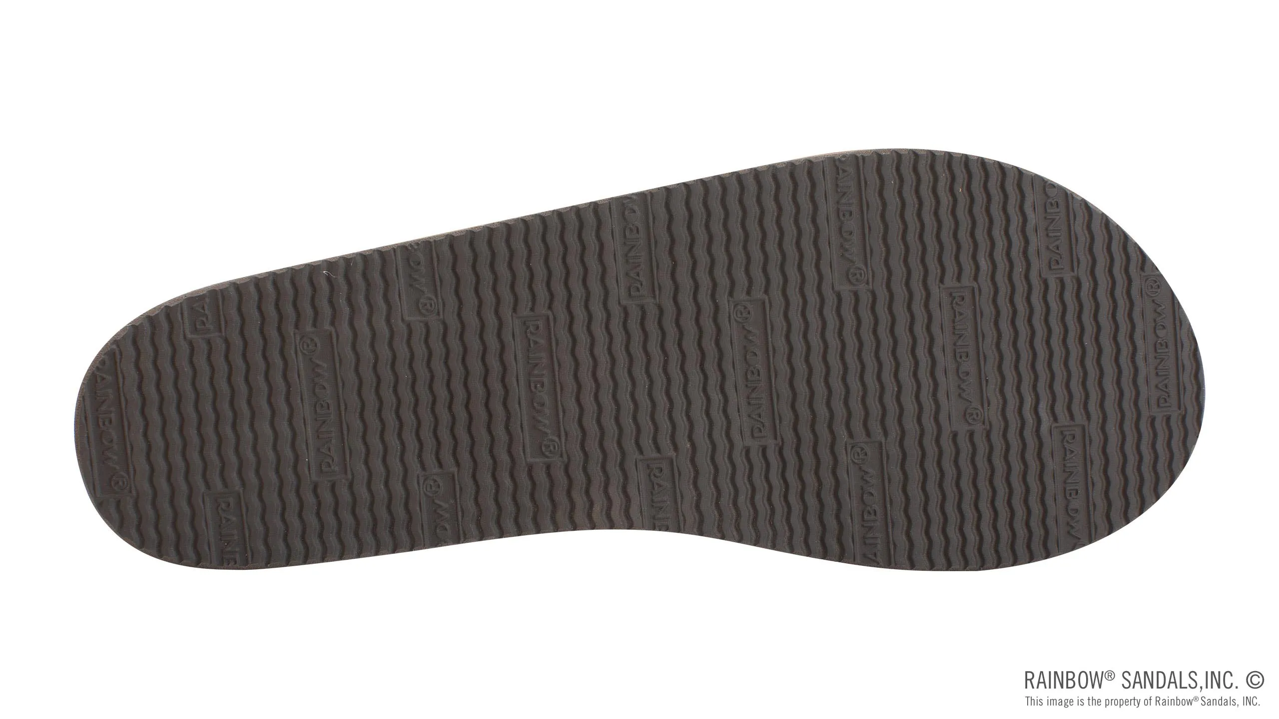 Single Arch Narrow Strap Sandals - Expresso