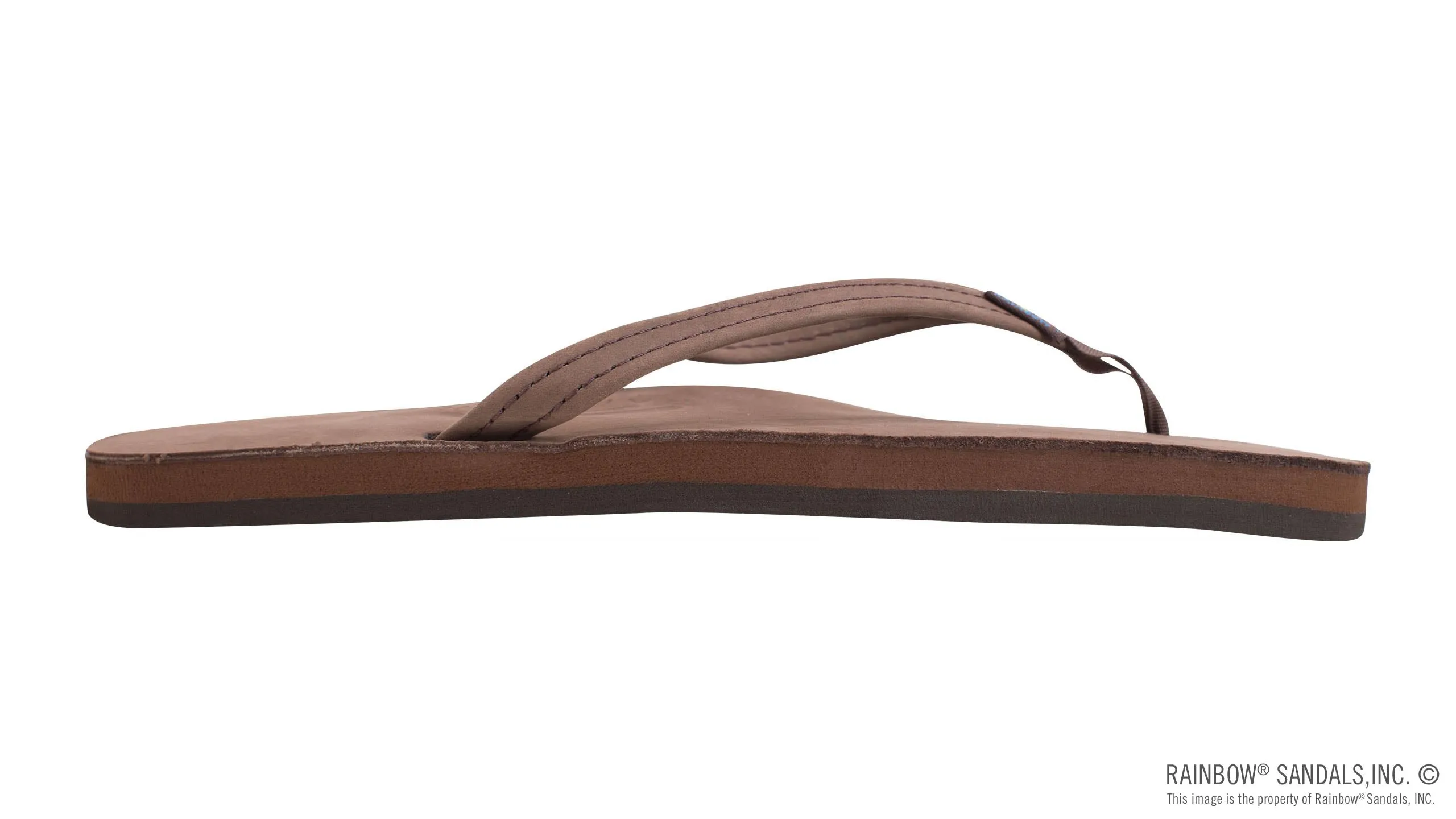 Single Arch Narrow Strap Sandals - Expresso