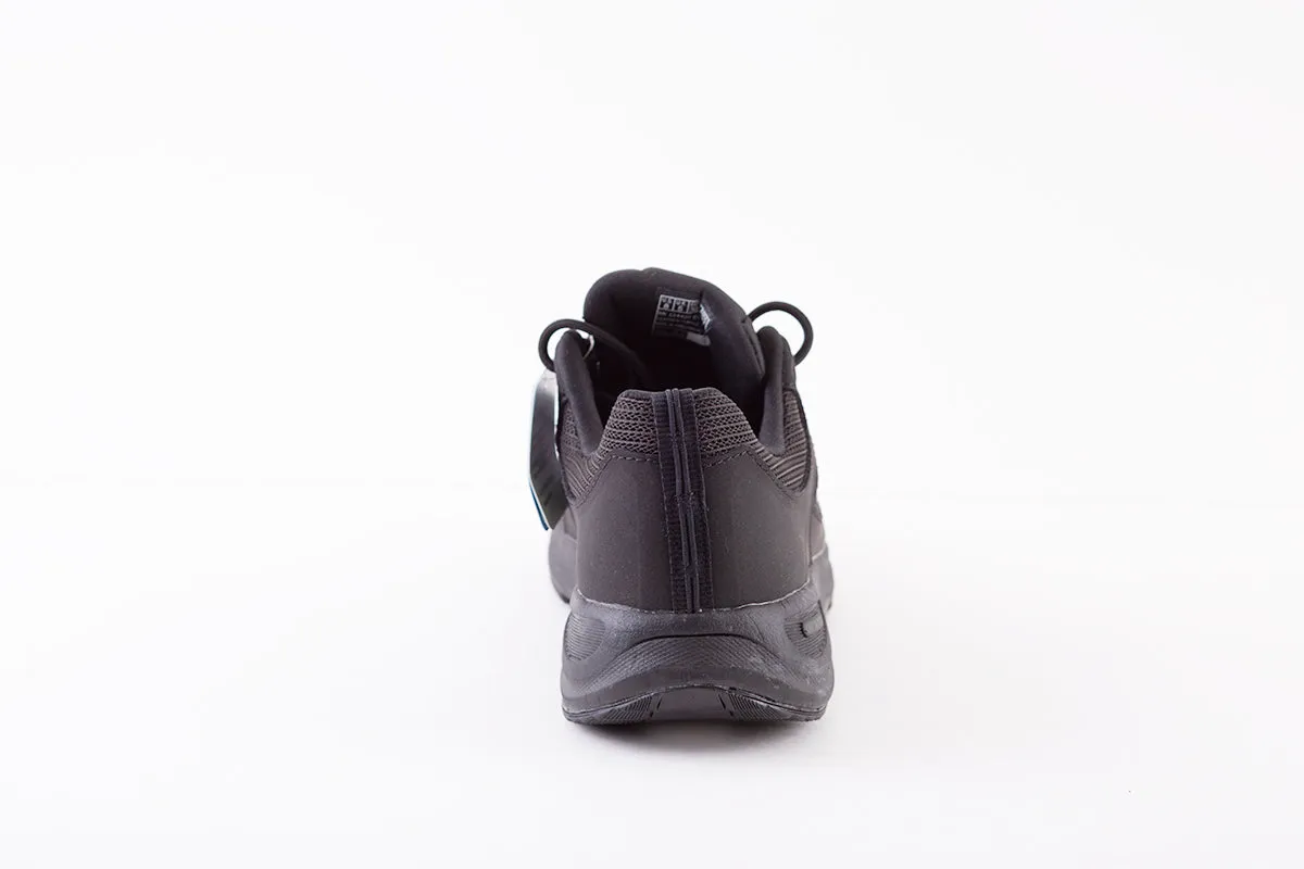 SKECHERS - 124428 GO WALK OUTDOOR-LACED WATERPROOF TRAINER - BLACK