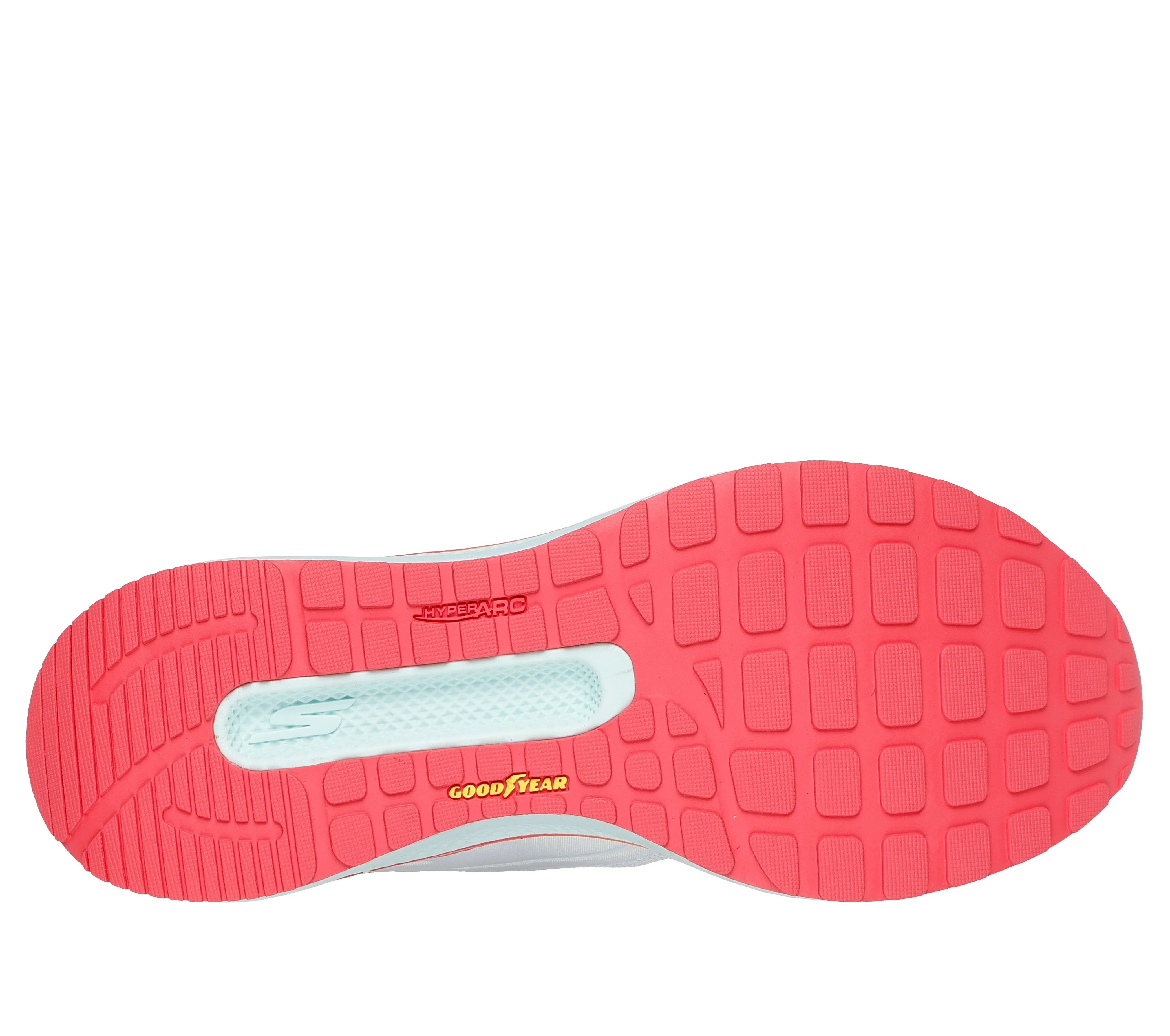 SKECHERS - 172084 GO RUN PERSISTENCE 2 LOW TOP LACED MESH TRAINER - WHITE MULTI