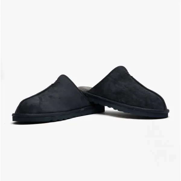 Skechers 66094/NVY RENTEN-PALCO Mens Mule Slippers Navy