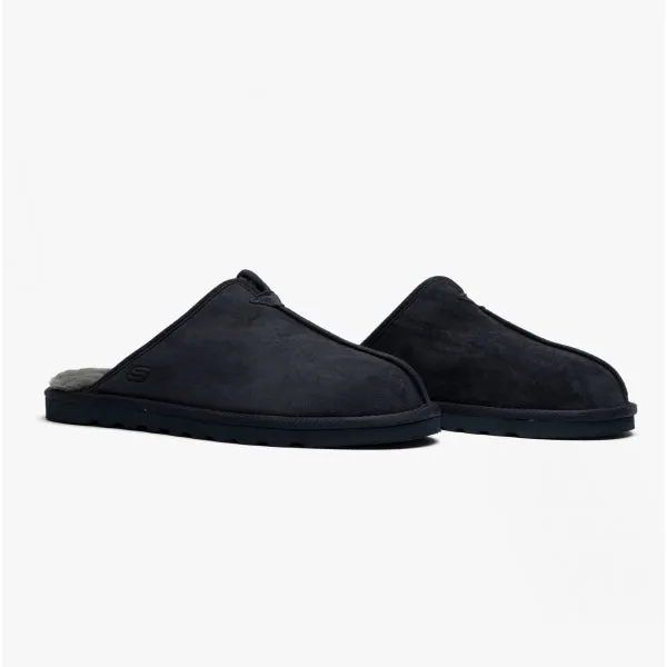 Skechers 66094/NVY RENTEN-PALCO Mens Mule Slippers Navy