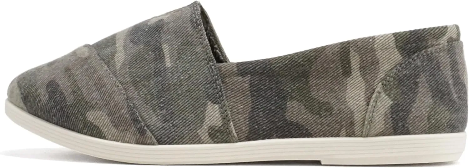 Soda Shoes Women's Obji Round Toe Casual Flat with Padded Insole