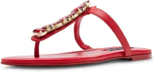 Steve Madden Women's Jessica Rich Gemma Flat Sandal