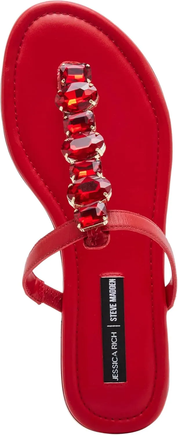 Steve Madden Women's Jessica Rich Gemma Flat Sandal