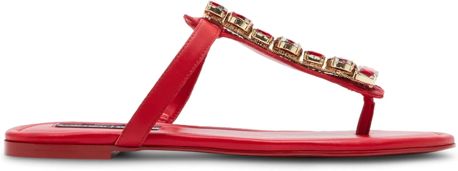 Steve Madden Women's Jessica Rich Gemma Flat Sandal