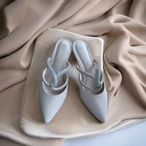 Stilarè Te Amo Crystal Mule Pumps
