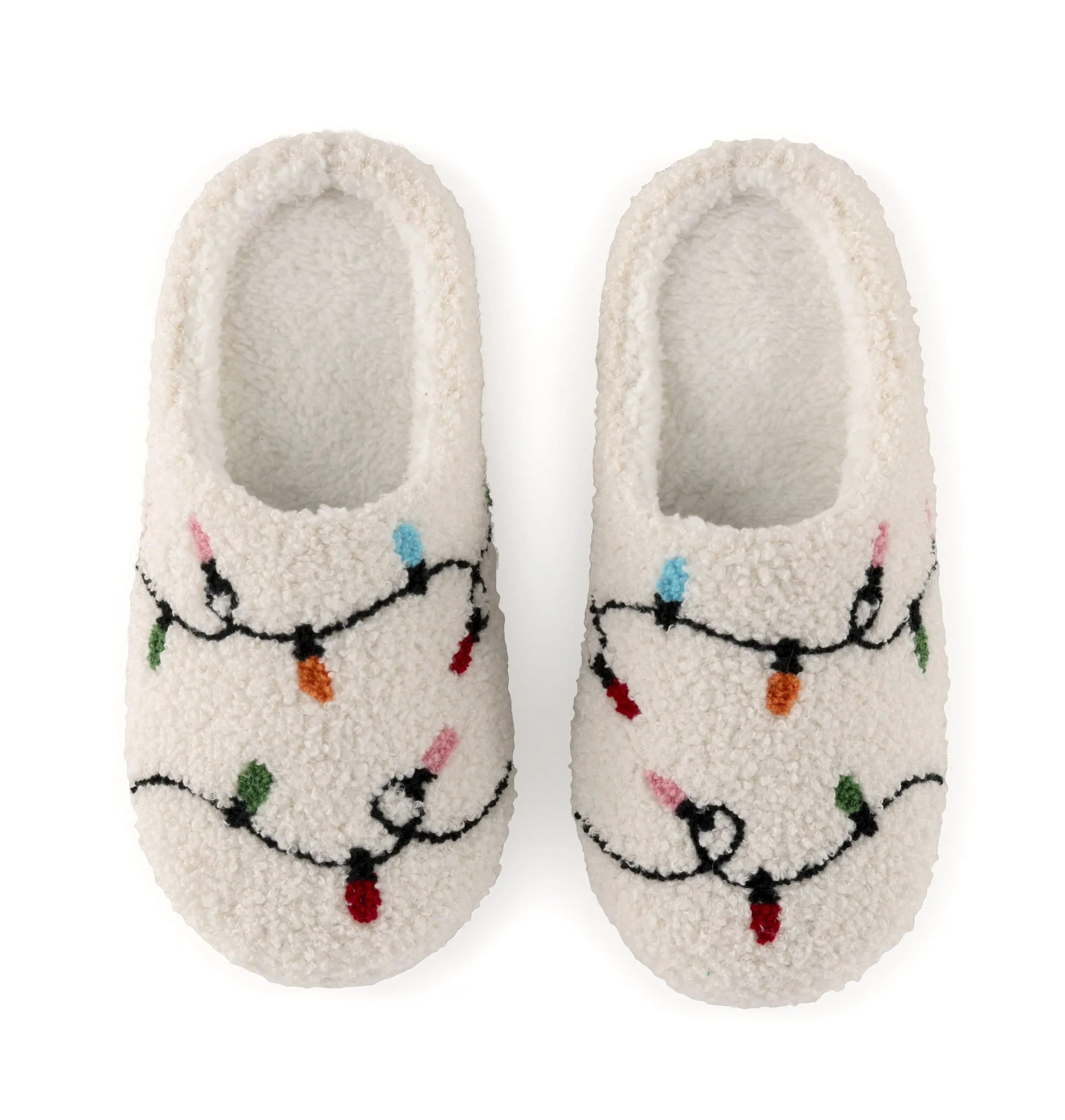 STRING LIGHT SLIPPERS in Ivory