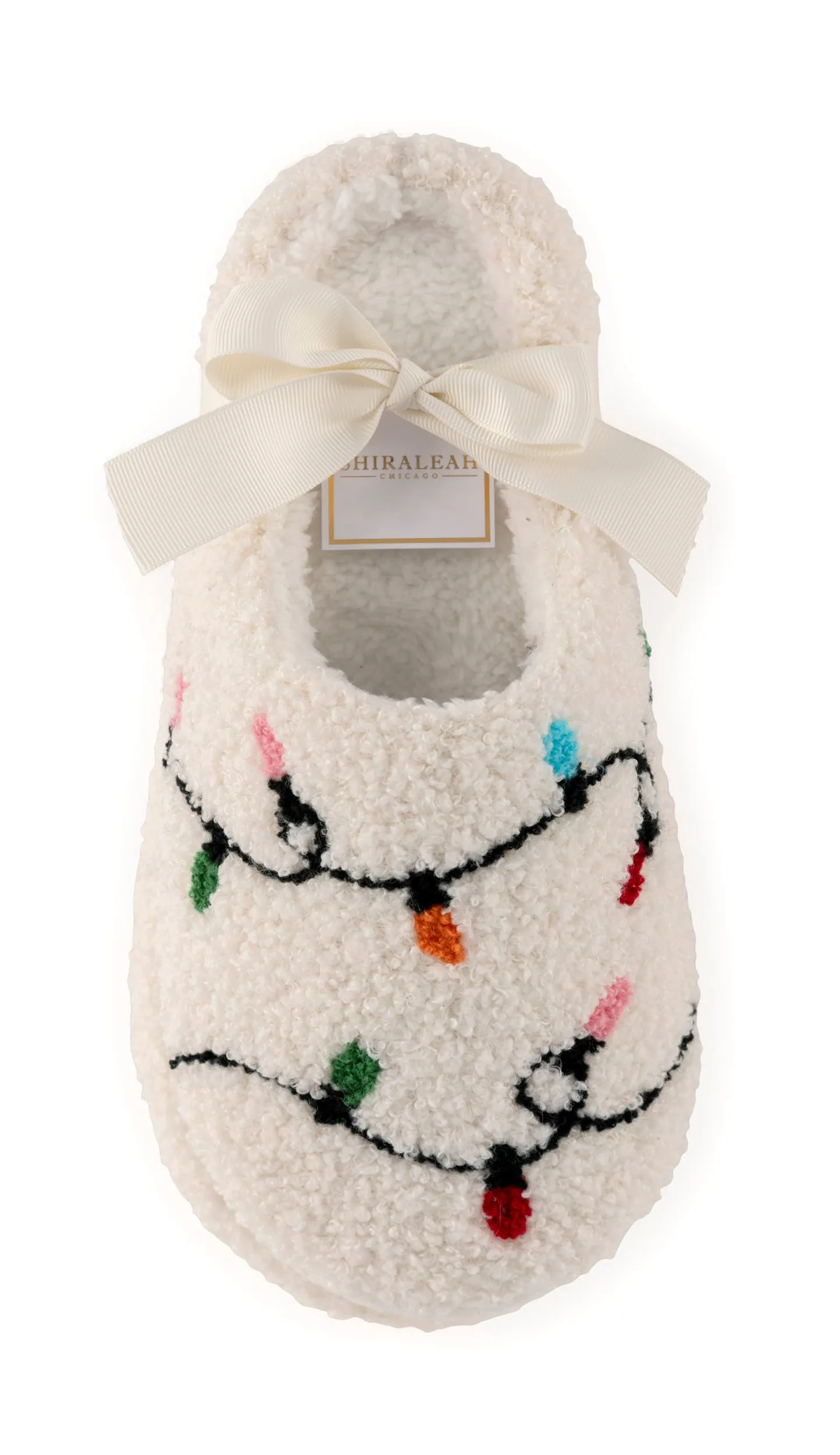 STRING LIGHT SLIPPERS in Ivory