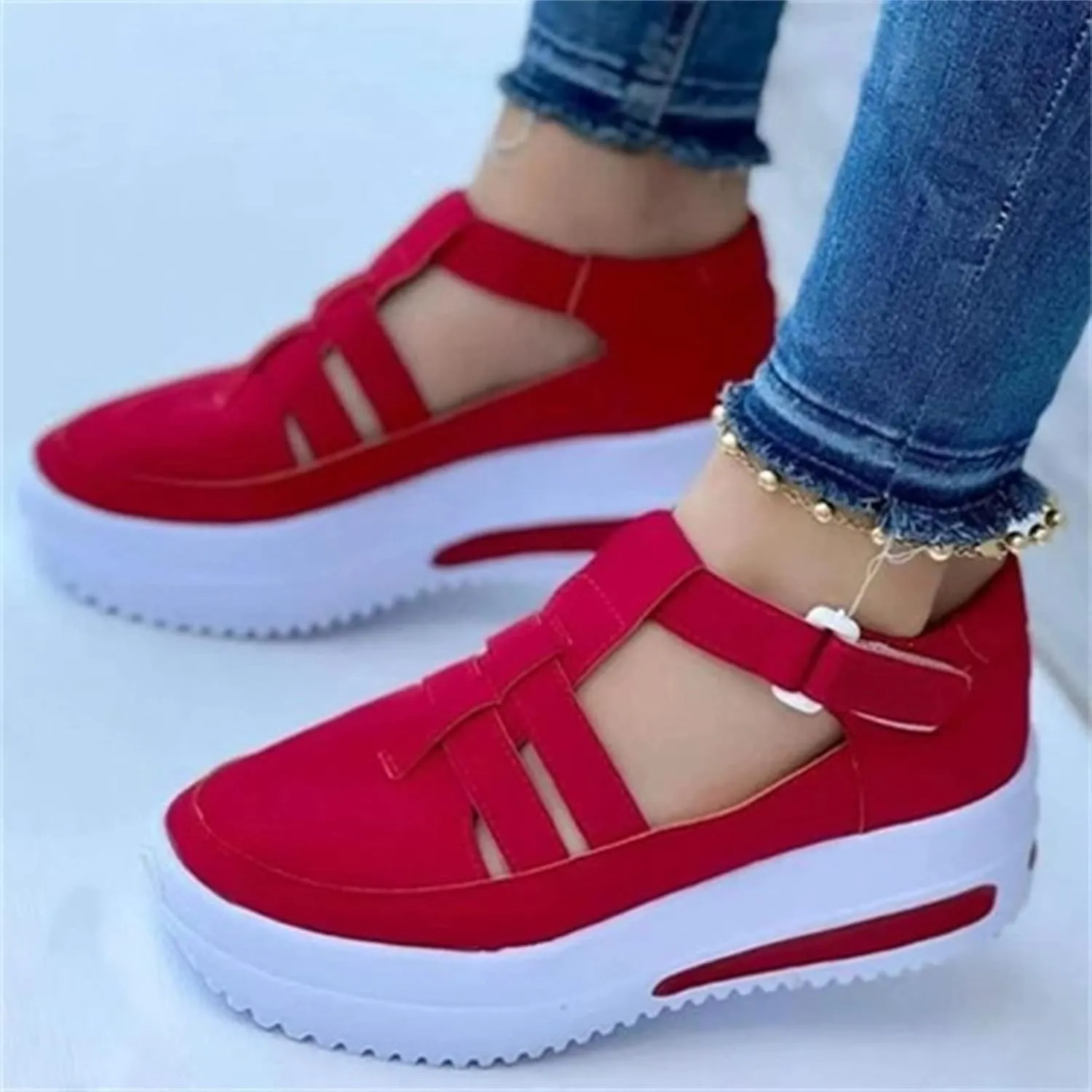 Swezida Shoes, Swezida Women Casual Walking Shoes, Women Casual Walking Shoes Orthopedic Arch Diabetes Support 2023 (Blue,35)