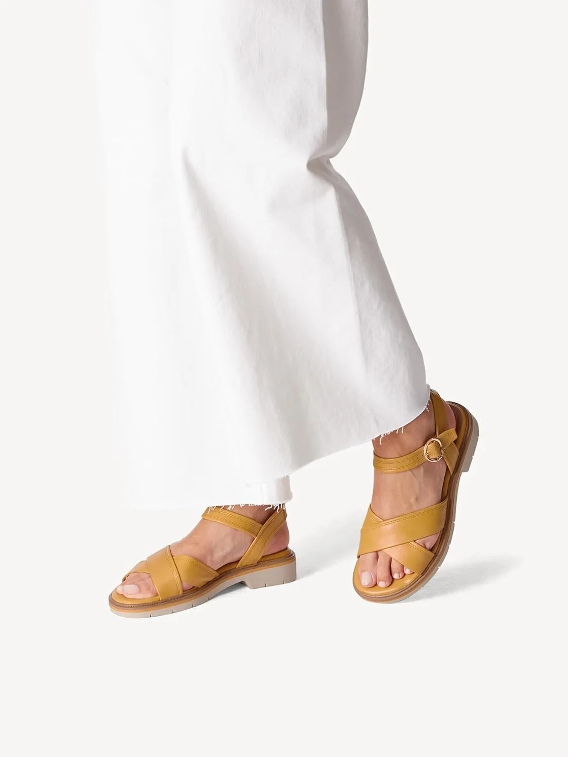 Tamaris Women's Ankle-Strap Flat Sandal
