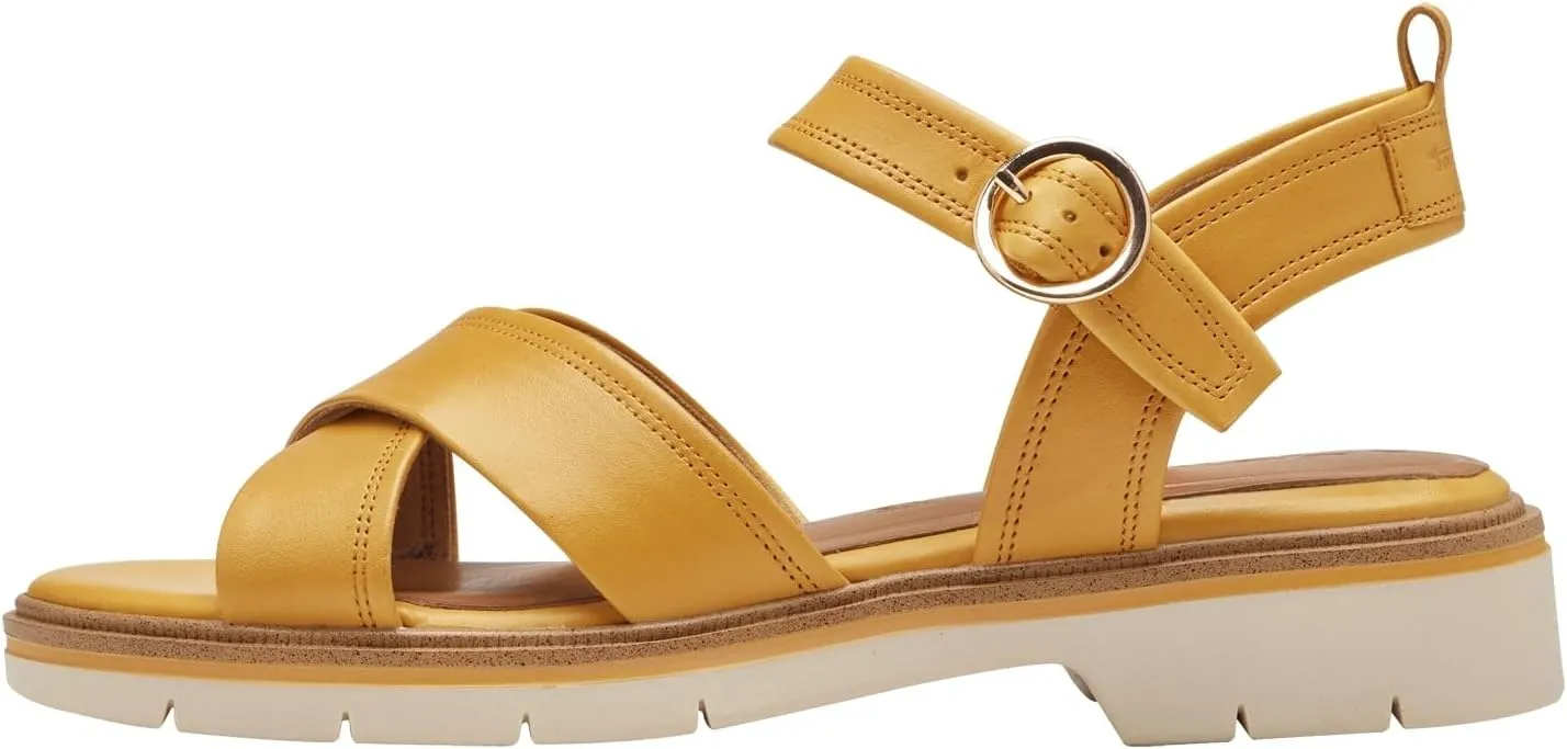 Tamaris Women's Ankle-Strap Flat Sandal