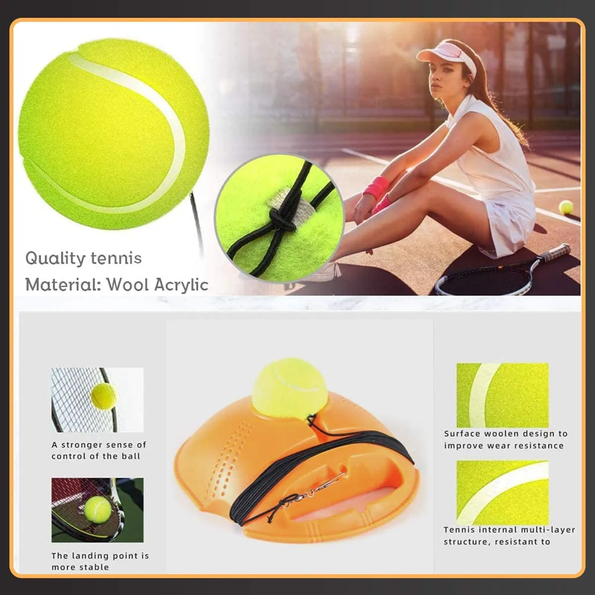 Tennis Trainer Rebounder Ball