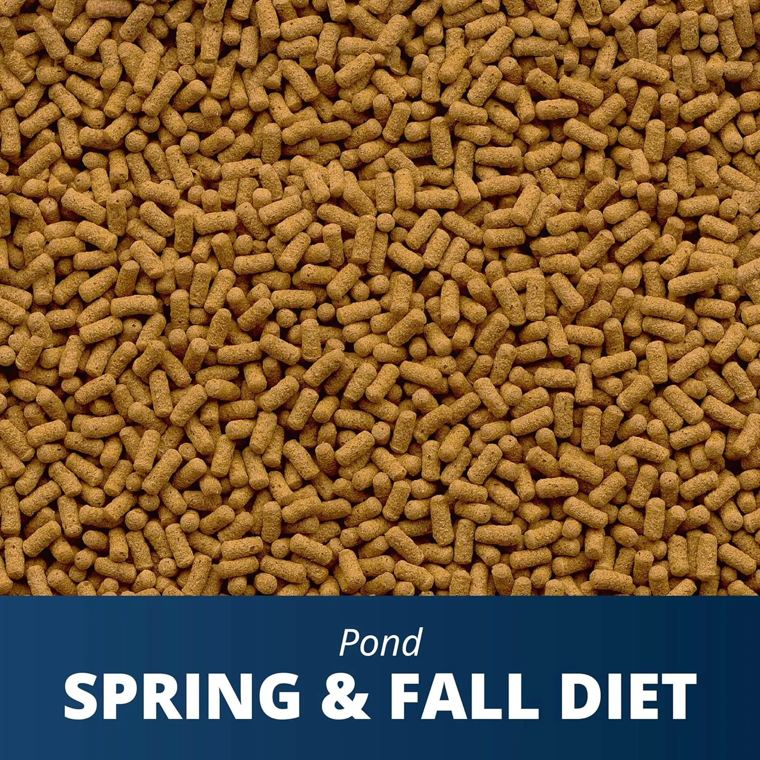 TetraPond Spring And Fall Diet 3.08 Pounds, Pond Fish Food, For Goldfish And Koi, 7 L