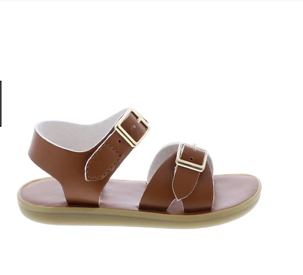 Tide Sandal - Tan - Big Kid Shoes