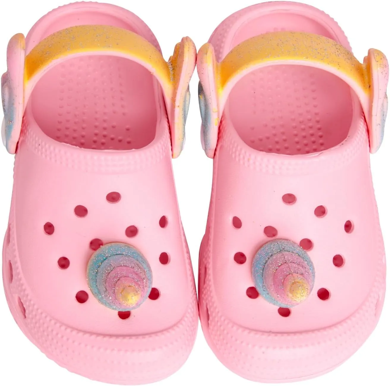 Toddler Little Kids Clogs Slippers Sandals, Non-Slip Girls Boys Clogs Slide Lightweight Garden Shoes Slip-on Beach Pool Shower Slippers