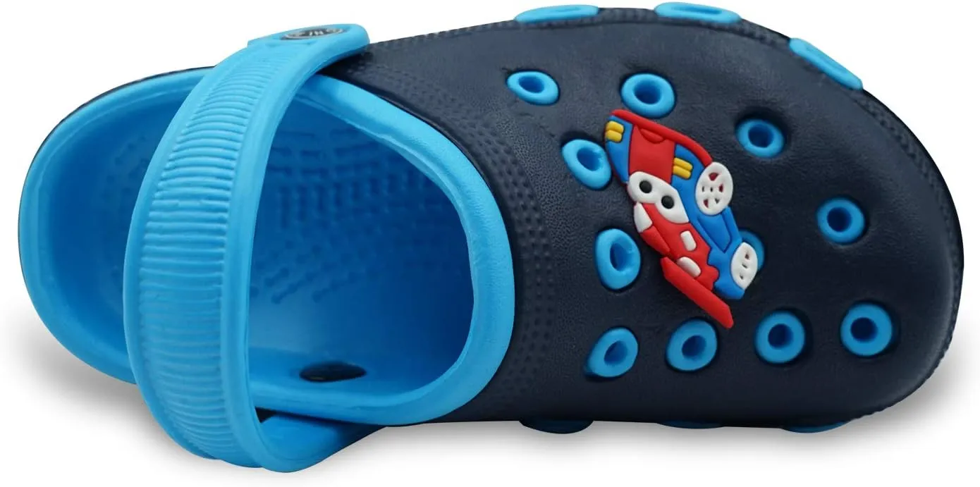 Toddler Little Kids Clogs Slippers Sandals, Non-Slip Girls Boys Clogs Slide Lightweight Garden Shoes Slip-on Beach Pool Shower Slippers
